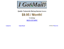 Tablet Screenshot of igotmail.net